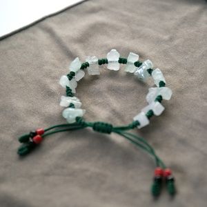 Natural Green Jade 12 Zodiac Unique Bracelet
